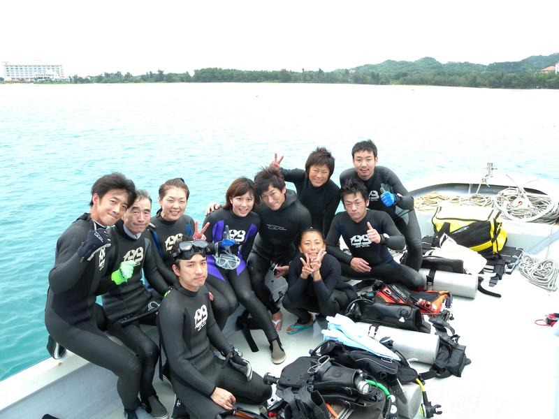 ダイビング講習ファンダイビング集合写真