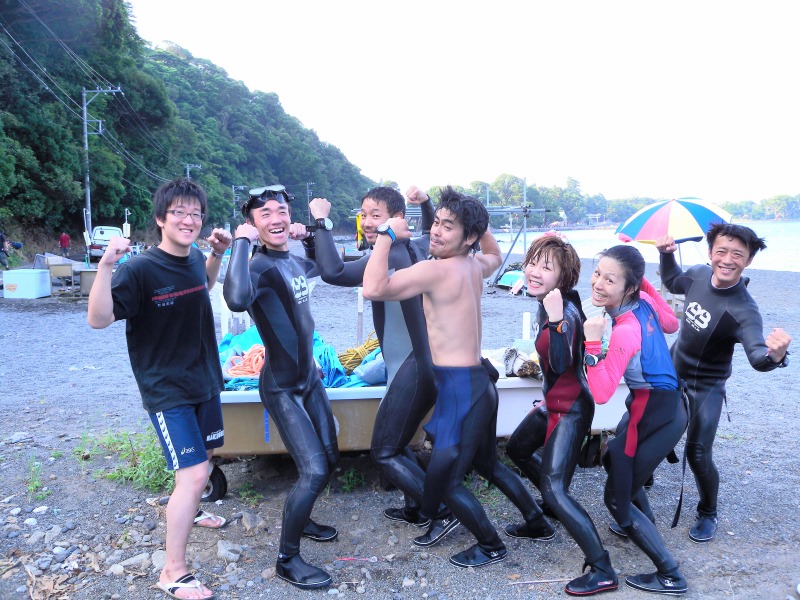 ダイビング講習ファンダイビング集合写真