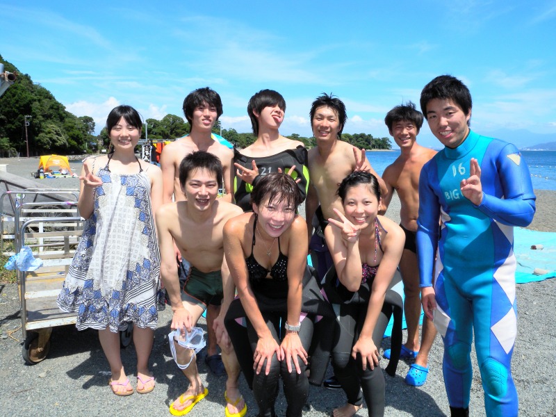ダイビング講習ファンダイビング集合写真