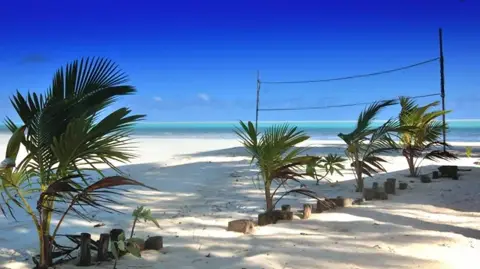 パラオのビーチ(海)