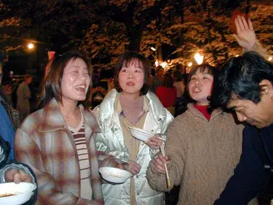2000年春夜桜の写真 1