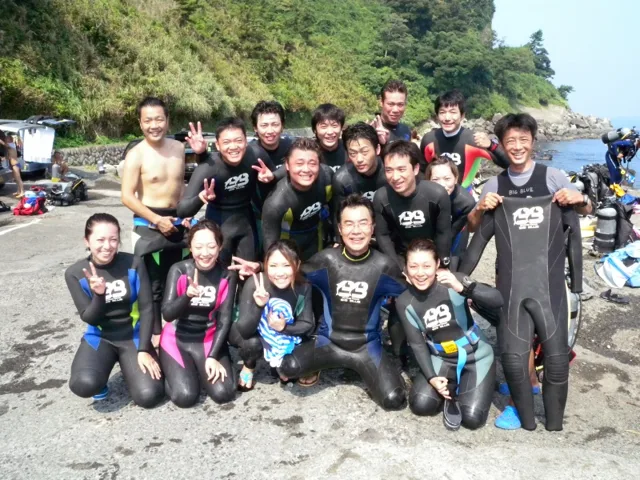 ダイビングライセンス取得ツアーとファンダイビングin 大島