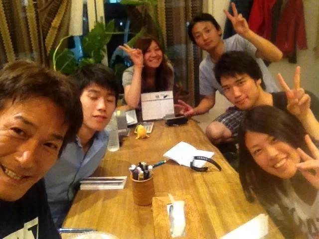 ビッグブルーでの参加者の集合写真