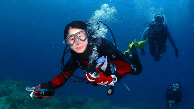 海神丸でのダイビングの記録写真