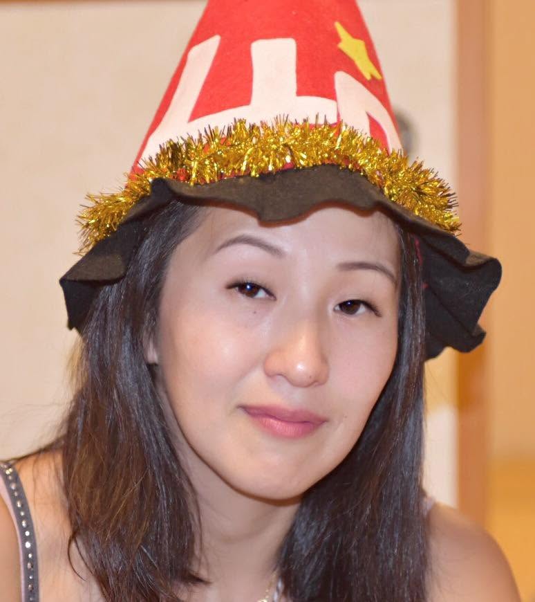 2016年9月17日(投稿日) / 誕生日の記録 / 誕生日の飾りが付いた帽子をかぶる参加者(大瀬崎ナイトダイブの元アルバム)(元アルバム:大瀬崎ナイトダイブ)
